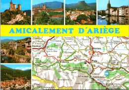 2-6-2024 (6) France - Mp Of Ariège Department - Cartes Géographiques