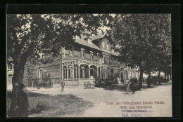 AK Fallingbostel /Lüneb. Heide, Hotel Zum Böhmethal - Vorderansicht  - Fallingbostel