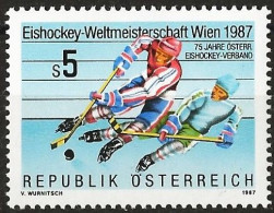 Austria 1987 - Mi 1877 - YT 1706 ( Ice Hockey World Championship ) MNH** - Neufs