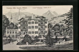 Artista-Cartolina Brixen A. E., Hotel-Pension Villa Gasser In Der Parkanlage  - Autres & Non Classés