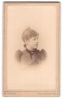 Fotografie H. Zeidler, Berlin S. W., Jerusalemer-Str. 6, Schöne Junge Dame Im Kleid  - Personnes Anonymes
