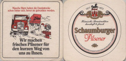 5004262 Bierdeckel Quadratisch - Schaumburger - Sous-bocks