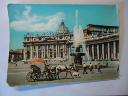 VATICAN  POSTCARDS  MONUMENTS  COACH TAXIS  FREE AND COMBINED   SHIPPING FOR MORE ITEMS - Vaticano