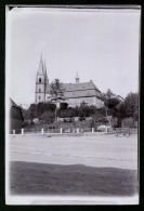 Fotografie Brück & Sohn Meissen, Ansicht Schirgiswalde, Katholische Kirche Mit Pfarre  - Lieux