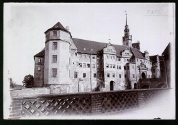 Fotografie Brück & Sohn Meissen, Ansicht Torgau, Blick Auf Das Schloss Hartenfels  - Orte