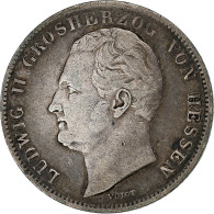 Allemagne, Grand-duché De Hesse-Darmstadt, Ludwig II, 1/2 Gulden, 1841, Argent - Petites Monnaies & Autres Subdivisions