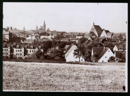 Fotografie Brück & Sohn Meissen, Ansicht Freiberg I. Sa., Blick Auf Die Stadt Mit Dem Kirchen  - Lieux