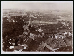 Fotografie Brück & Sohn Meissen, Ansicht Freiberg I. Sa., Blick über Die Stadt Zum Schloss Freudenstein Vom Petritur  - Lieux