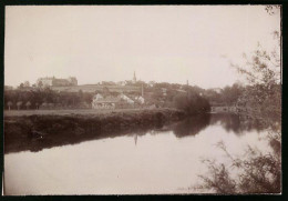 Fotografie Brück & Sohn Meissen, Ansicht Waldenburg I. S., Blick Auf Die Südseite Der Ortschaft  - Lieux