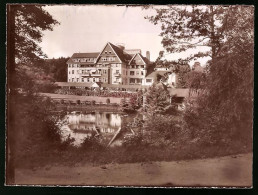 Fotografie Brück & Sohn Meissen, Ansicht Bad Elster, Blick Nach Dr. Köhlers Sanatorium  - Orte