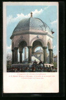AK Constantinople, L`inauguration De La Fontaine Commemorative  - Türkei