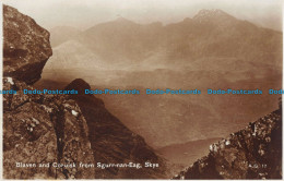 R165161 Blaven And Coruisk From Sgurr Nan Eag. Skye. Valentine. RP - World