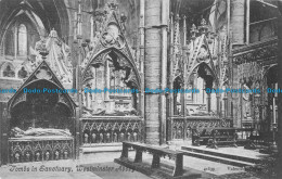 R165163 Tombs In Sanctuary. Westminster Abbey. Valentine - Monde