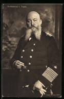 AK Portrait Des Grossadmirals V. Tirpitz  - Sonstige & Ohne Zuordnung