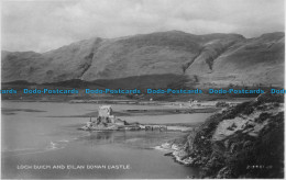 R165780 Loch Duich And Eilan Donan Castle. Valentine. RP - Monde