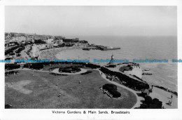 R165180 Victoria Gardens And Main Sands. Broadstairs. A. H. And S. Paragon. RP - Monde