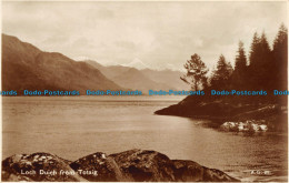 R165784 Loch Duich From Totaig. Valentine. RP - Monde