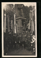 Foto-AK Innsbruck, Gedächtnistag Der Tiroler Kriegsteilnehmer, 7. Sept. 1924  - Autres & Non Classés