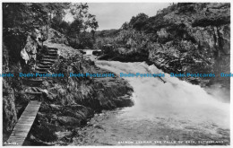 R165796 Salmon Leaping The Falls Of Shin. Sutherland. White. Best Of All. RP - Monde
