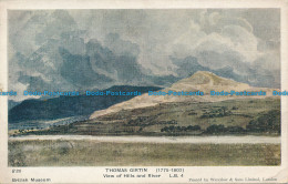 R163999 Thomas Girtin. View Of Hills And River. Waterlow - Monde