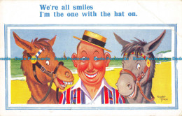 R164751 We Are All Smiles I Am The One With The Hat On. D. Constance. 1950 - Monde