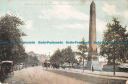 R164755 Cleopatras Needle And Tames Embankment London. 1910 - Other & Unclassified