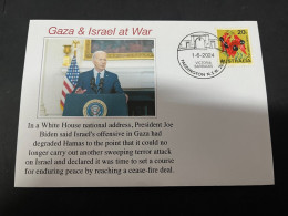 2-6-2024 (7) Gaza War - US President Biden Urge HAMAS To Accept The Truce Offer For Ceasfire Plan By Israel - Militaria