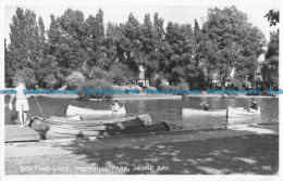 R165214 Boating Lake Memorial Park. Herne Bay. A. H. And S. Paragon. RP - Welt