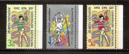 UKRAINE 1992●Mi 83-85●Olympic Barcelona●MNH - Ukraine