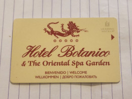 RUSSIA-BOTANICO THE ORIENTAL SPA GARDEN-hotal Key Card-(1106)-used Card - Chiavi Elettroniche Di Alberghi