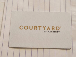 U.S.A- COURTYARD BY MARRIOTT-hotal Key Card-(1108)-used Card - Cartes D'hotel