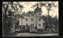 AK Kreischa, Sanatorium Dr. Kropf, Villa  - Kreischa