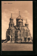 AK Libau, Blick Zur Kathedrale  - Lettland