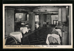 AK Freiburg I. Br., Cafe Künstlerklause Im Kammerspielhaus, Innenansicht  - Freiburg I. Br.