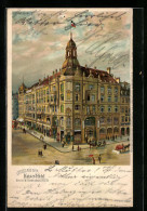 Lithographie Berlin, Kaiser-Hotel In Der Friedrichstrasse 176-178  - Mitte