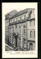 AK Traben-Trarbach, Haus Von Fr. Kayser, Blick Auf Die Rokoko-Fassade  - Traben-Trarbach