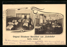 AK Berlin, Original Münchener Bierstüberl Zum Kochelbräu, Linkstrasse 12  - Dierentuin