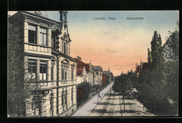 AK Landau I. Pfalz, Mahlastrasse Aus Der Vogelschau  - Landau