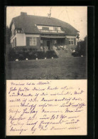 AK Hamburg-Fuhlsbüttel, Wohnhaus Vom Garten Betrachtet  - Noord