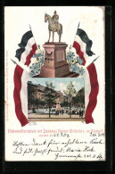 AK Rixdorf, Hohenzollernplatz Mit Denkmal Kaiser Wilhelm I.  - Neukölln