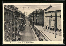 Cartolina Genova, Via XX Settembre  - Genova (Genoa)