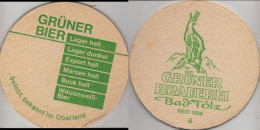 5003657 Bierdeckel Rund - Grüner Bier - Sous-bocks