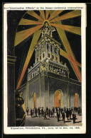 Künstler-AK Philadelphia, Pa., Exposition 1926, Illumination Effects At The Sesqui-centennial International  - Tentoonstellingen