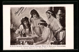 AK Les Grandes Duchesses Olga, Tatiana, Marie Et Alexandra  - Familles Royales