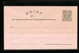 AK Brief Zur Pneumatischen Expressbeförderung, Ganzsache Österreich  - Post & Briefboten
