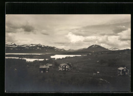 AK Kolasen, Ortsansicht Mit Bergpanorama  - Zweden