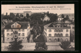 AK Zürich, Dienstbotenheim St. Josephsheim, Hirschengraben 64 U. 68  - Altri & Non Classificati