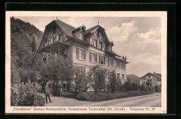 AK Turbenthal, Haus Friedheim, Station Remismühle, Strassenansicht  - Other & Unclassified