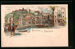 Cartolina Ancona, Ortsansicht, S. Francesco  - Ancona