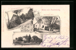 Passepartout-AK Palsterkamp, Mühle, Oberförsterei, Spierings Gasthaus  - Autres & Non Classés